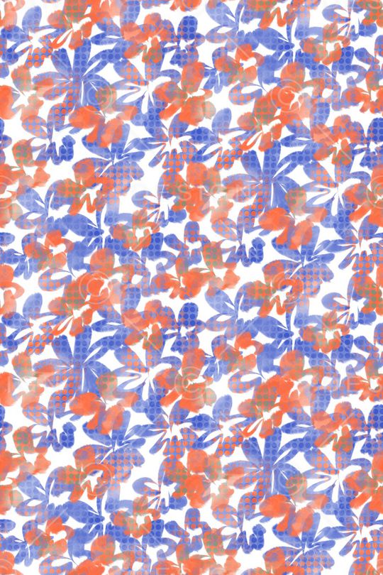 小清新印花华亿平台图片