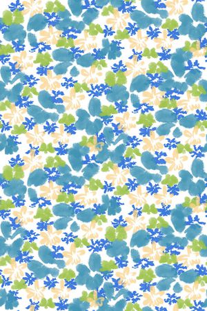 满版散花印花华亿平台图片