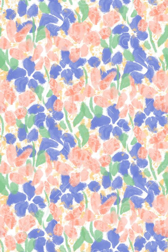 满版散花印花华亿平台图片