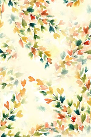 植物印花华亿平台图片