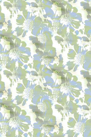 抽象花卉印花华亿平台图片