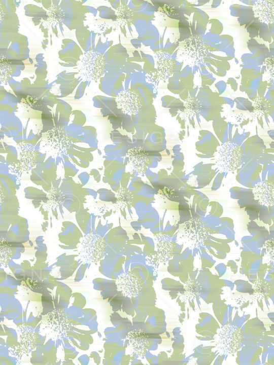 抽象花卉印花华亿平台图片