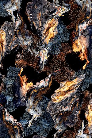 抽象印花华亿平台图片