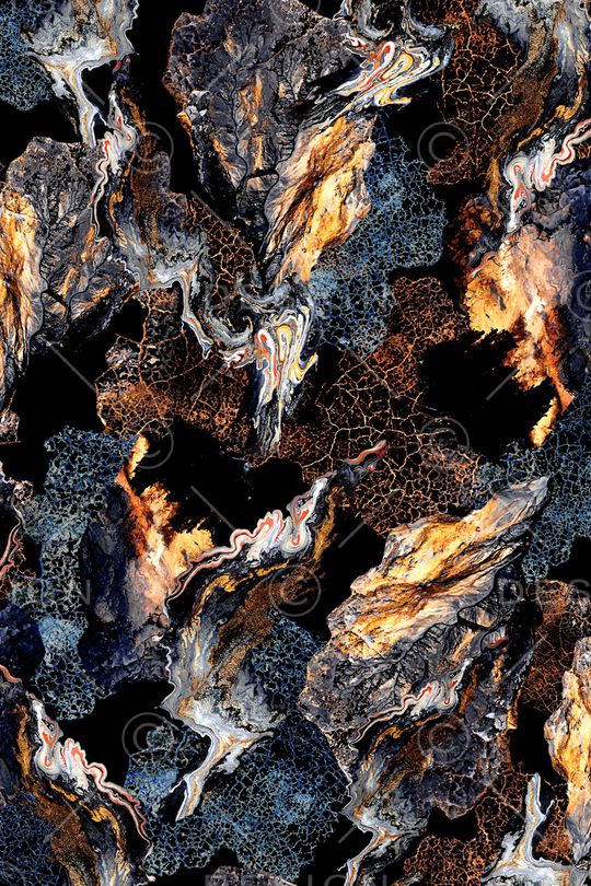 抽象印花华亿平台图片