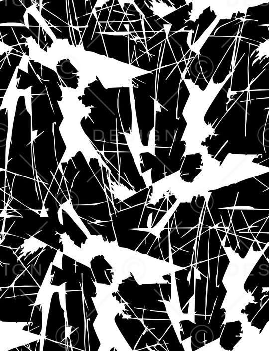 黑白华亿平台印花华亿平台图片