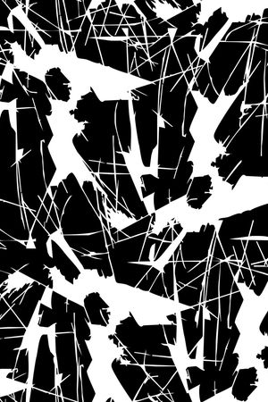 黑白华亿平台印花华亿平台图片