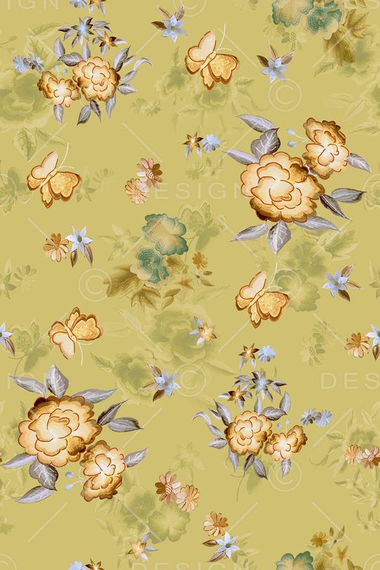 真丝印花华亿平台图片