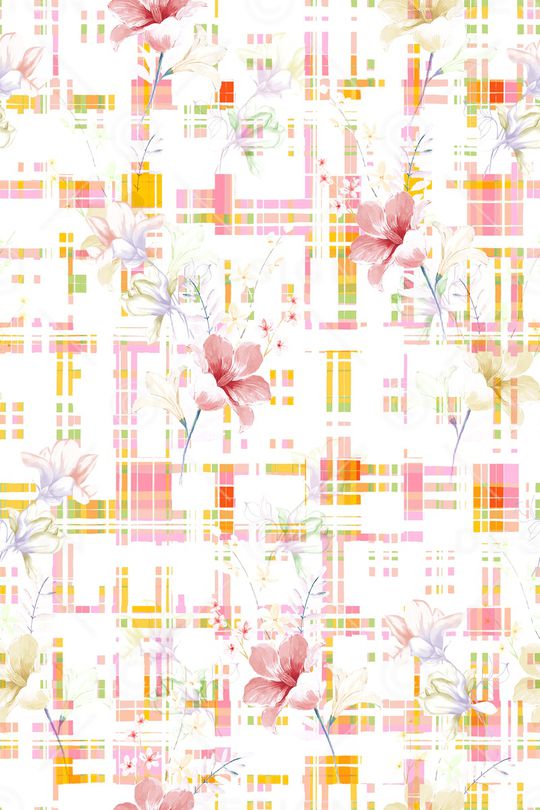 格子印花华亿平台图片