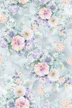 小清新印花华亿平台图片