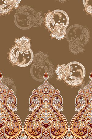 佩斯利印花华亿平台图片