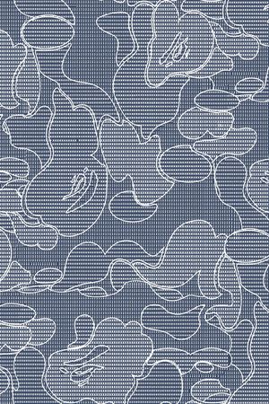 线条印花华亿平台图片