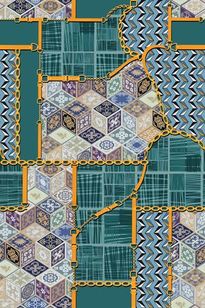 链条印花华亿平台图片