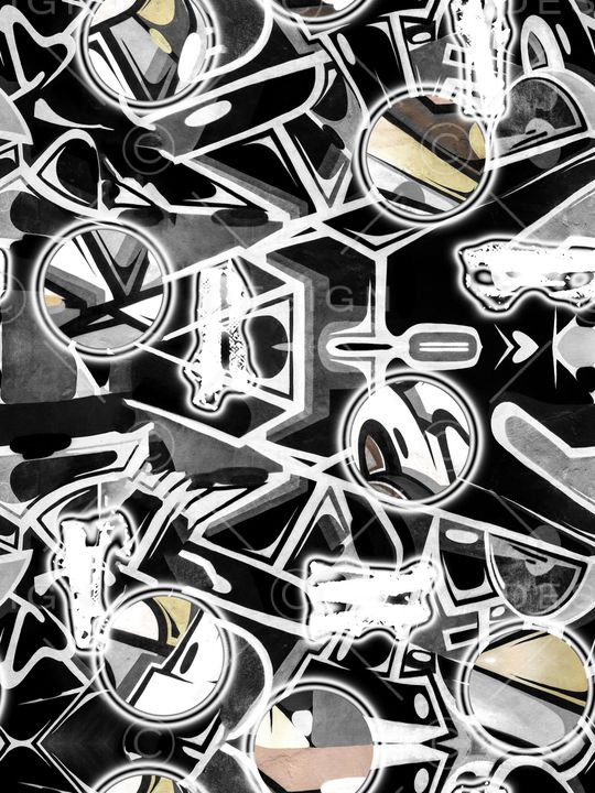 几何印花华亿平台图片