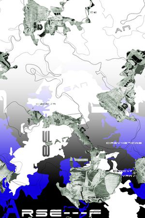 线条印花华亿平台图片