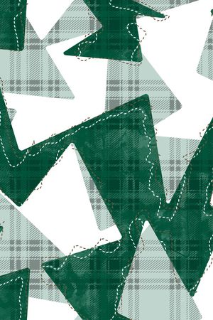 几何印花华亿平台图片