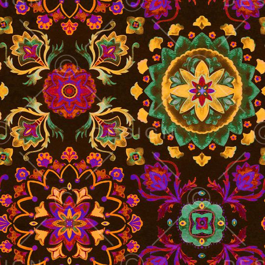 民族风印花华亿平台图片