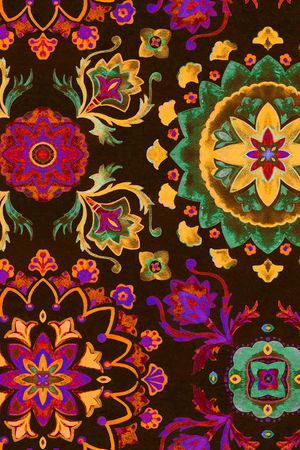 民族风印花华亿平台图片