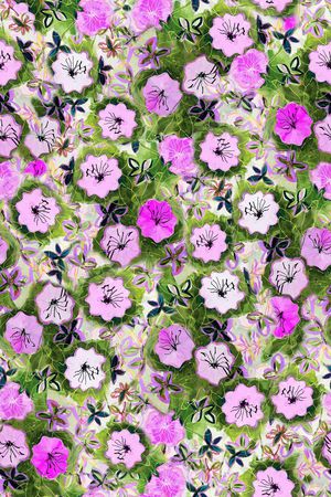 小清新印花华亿平台图片