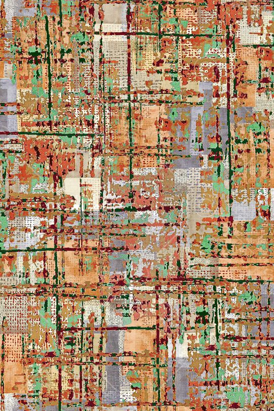 抽象印花华亿平台图片