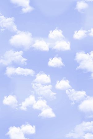 蓝天白云印花华亿平台图片