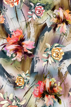 flower印花华亿平台图片