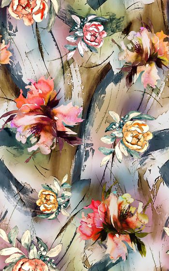 flower印花华亿平台图片