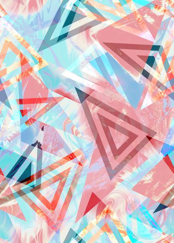 abstract印花华亿平台图片