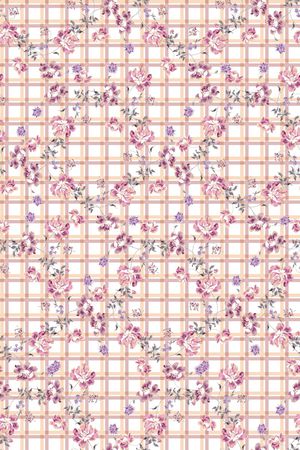 小碎花印花华亿平台图片