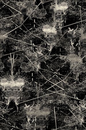 抽象印花华亿平台图片