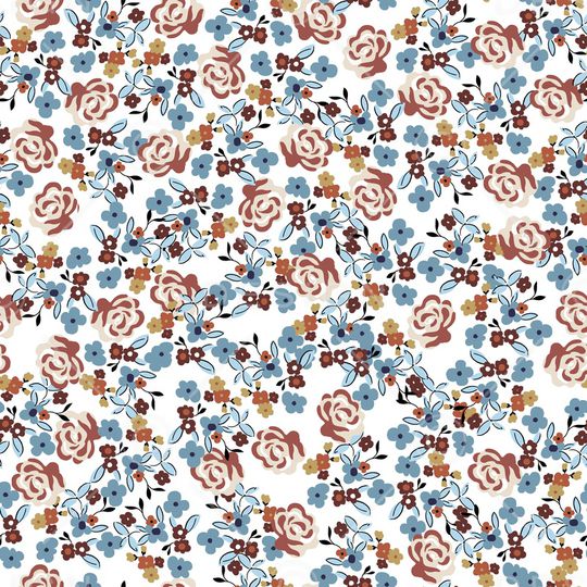 小清新印花华亿平台图片