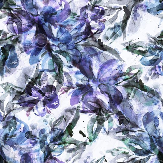 水彩印花华亿平台图片