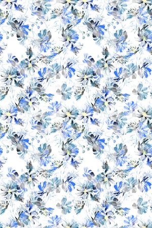 满版散花印花华亿平台图片