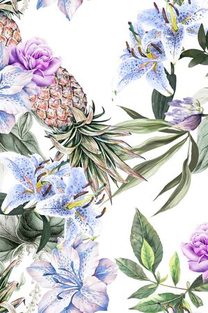 菠萝印花华亿平台图片