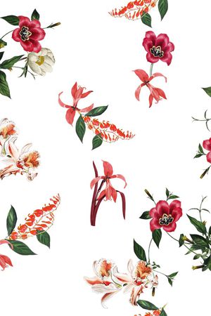 复古印花华亿平台图片