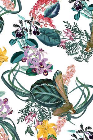 复古印花华亿平台图片