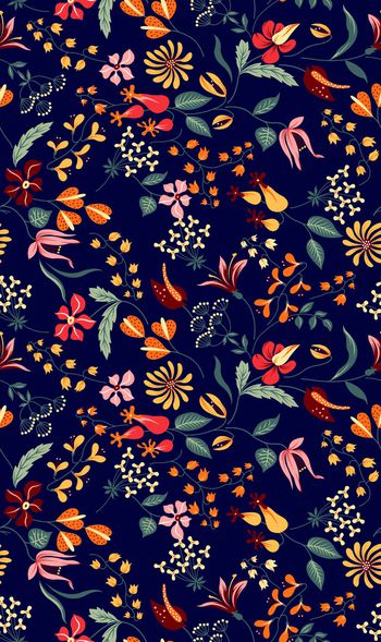 flowers印花华亿平台图片