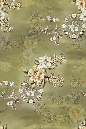 复古印花华亿平台图片