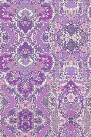 传统纹样印花华亿平台图片