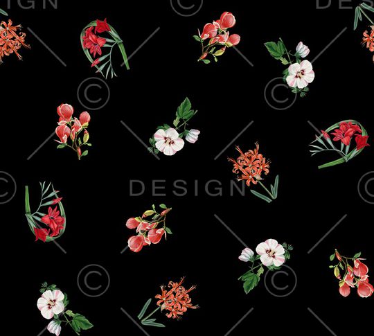 复古印花华亿平台图片