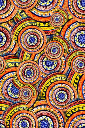 条纹印花华亿平台图片