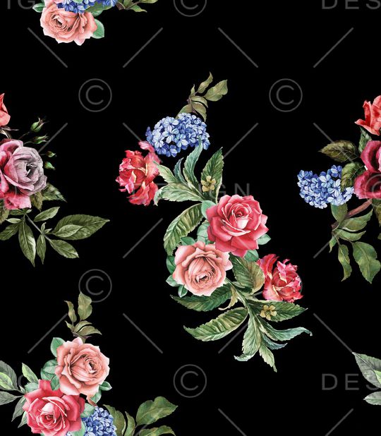 复古印花华亿平台图片