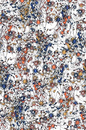 抽象印花华亿平台图片