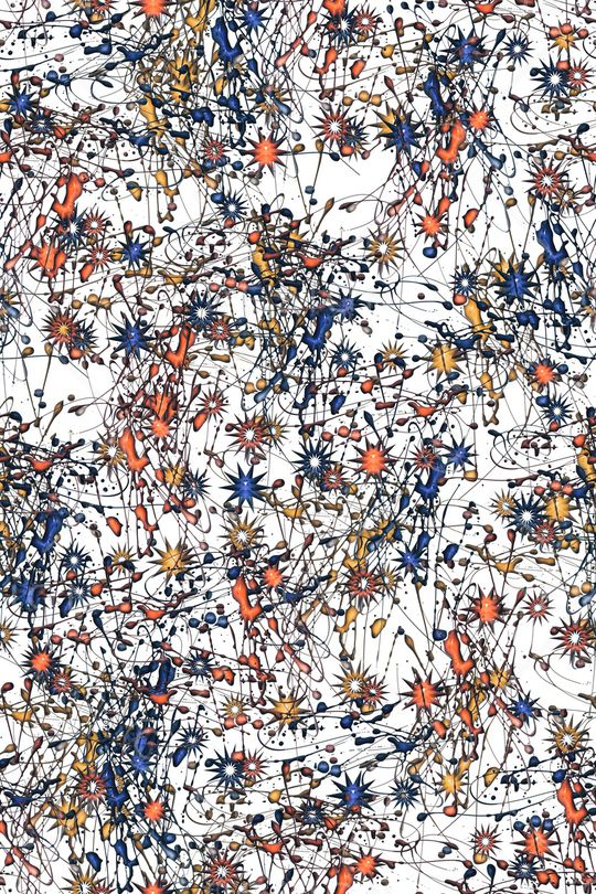 抽象印花华亿平台图片