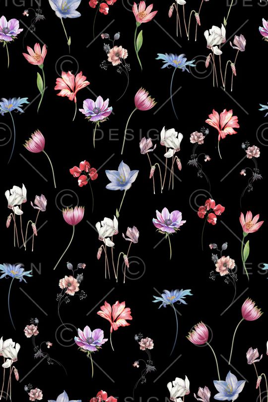 小碎花印花华亿平台图片