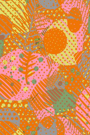 抽象印花华亿平台图片