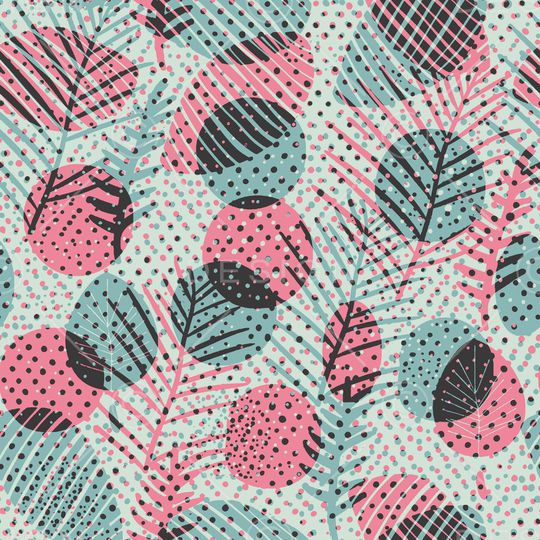 抽象印花华亿平台图片