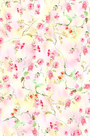 水彩印花华亿平台图片