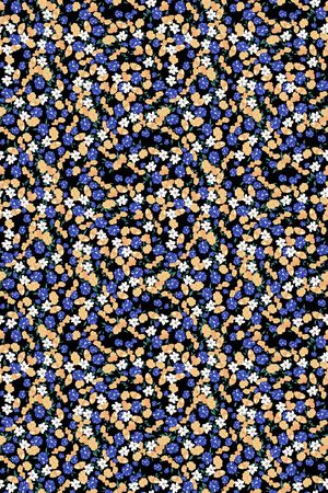 小碎花印花华亿平台图片