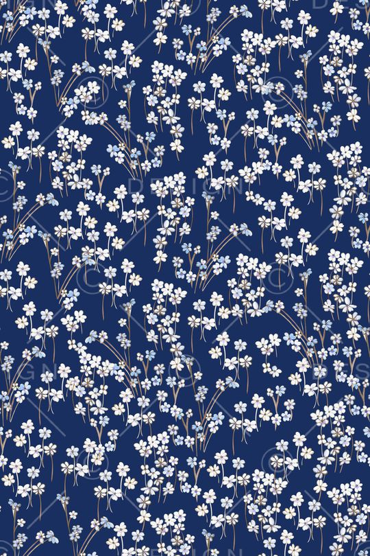 小碎花印花华亿平台图片