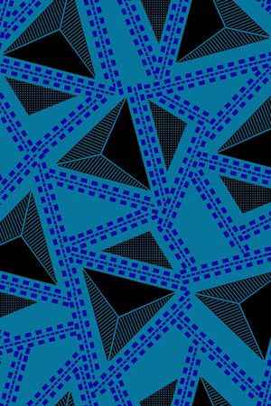 几何印花华亿平台图片